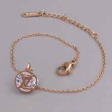 Браслет Stainless Steel. Сталь. Позолота ЧВ. Камені: білий циркон. Довжина: 16.5-20 см Ширина: 10 мм.