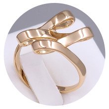 Каблучка XР. Позолота 18К. Є: 17р 18р роз'єм