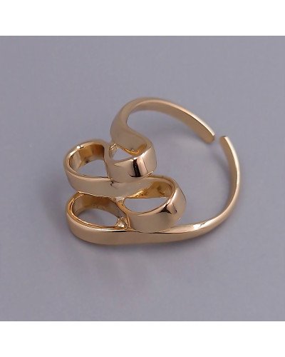 Каблучка XР. Позолота 18К. Є: 17р 18р роз'єм
