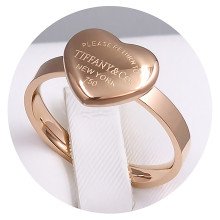 Каблучка Stainless Steel. Сталь. Позолота ЧВ. Є: 16р 19р 20р