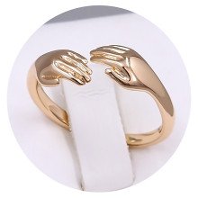 Каблучка XР. Позолота 18К. Є: 16р
