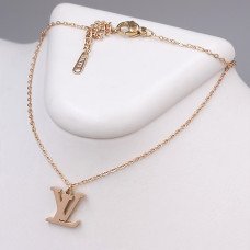 Ланцюжок із кулоном Stainless Steel. Сталь. Позолота ЧВ. Довжина ланцюжка: 40-45 см.