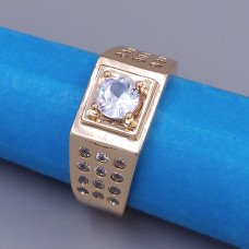 Печатка XР. Позолота 18К. Камені: циркон. Є 19р 20р 21р 22р