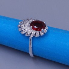 Каблучка XР. Родій. Камені: циркон. Є: 16р 18р 19р