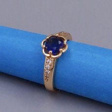 Каблучка XР. Позолота 18К. Камені: циркон. Є: 16р