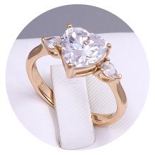 Каблучка XР. Позолота 18К. Камені: циркон. Є: 19р