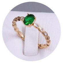 Каблучка XР. Позолота 18К. Камені: циркон. Є: 17р 18р 19р