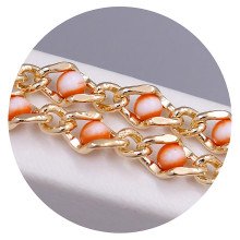 Ланцюжок XР. Позолота 18К. Довжина: 45 см. Ширина: 6 мм.