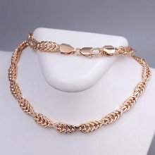 Ланцюжок XР. Позолота ЧВ. Довжина: 56 см. Ширина: 6 мм.