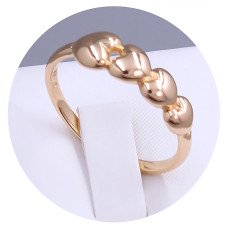 Каблучка XР. Позолота 18К. Є: 16р 17р 18р 19р 20р