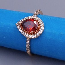 Каблучка XР. Позолота ЧВ. Камені: циркон. Є: 17р 19р