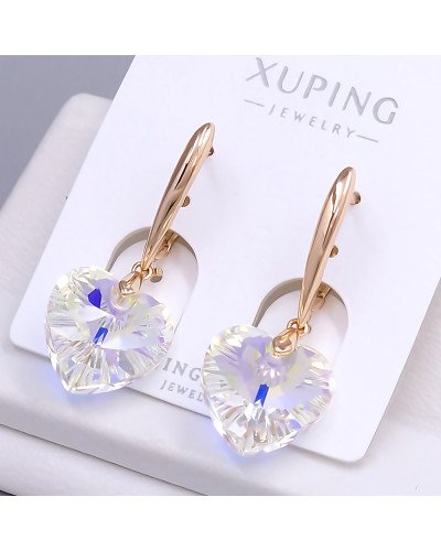 Сережки XР. Позолота 18К. Камені: Swarovski бензинового кольору. Довжина: 37 мм. Ширина: 15 мм.