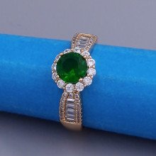 Каблучка XР. Позолота 18К. Камені: циркон. Є: 19р