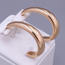 Сережки-гвоздики ХР. Позолота 18К. Довжина: 34 мм. Ширина: 7 мм.