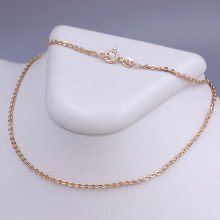 Ланцюжок XР. Позолота 18К. Довжина: 44.5 см. Ширина: 2 мм.