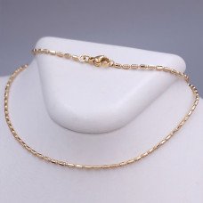 Ланцюжок XР. Позолота 18К. Довжина: 45 см. Ширина: 1 мм.