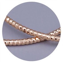 Сережки-кільця XР. Позолота 18К. Діаметр: 57 мм. Товщина: 2 мм.