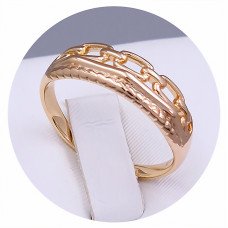 Каблучка XР. Позолота 18К. Є: 16р 19р