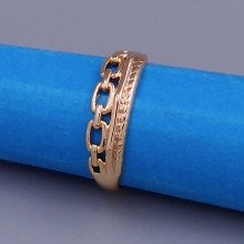 Каблучка XР. Позолота 18К. Є: 16р 19р