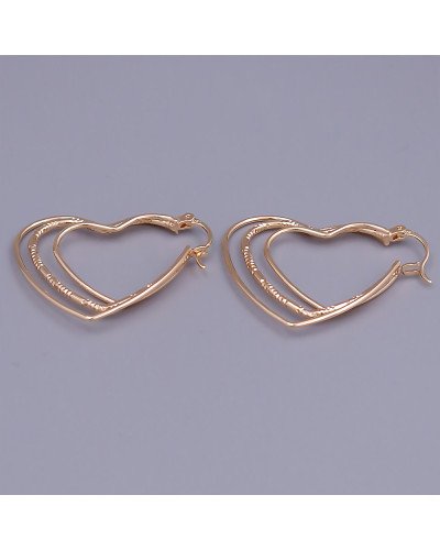 Сережки ХР M&L. Позолота 18К. Довжина: 32 мм. Ширина: 36 мм.
