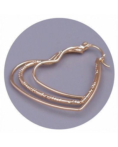 Сережки ХР M&L. Позолота 18К. Довжина: 32 мм. Ширина: 36 мм.