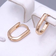 Сережки ХР. Позолота 18К. Довжина: 13 мм. Ширина: 2 мм.