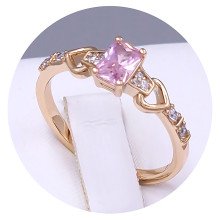 Каблучка XР. Позолота 18К. Камені: циркон. Є: 17р 18р
