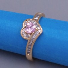 Каблучка XР. Позолота 18К. Камені: циркон. Є: 19р