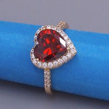 Каблучка XР. Позолота 18К. Камені: циркон. Є: 20р