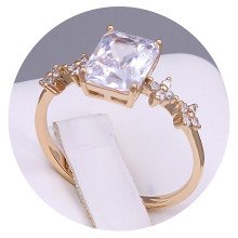 Каблучка XР. Позолота 18К. Камені: циркон. Є: 18р 19р 20р