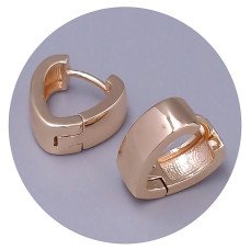 Сережки ХР M&L. Позолота 18К. Довжина: 13 мм. Ширина: 6 мм.