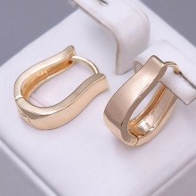 Сережки ХР M&L. Позолота 18К. Довжина: 20 мм. Ширина: 6 мм.