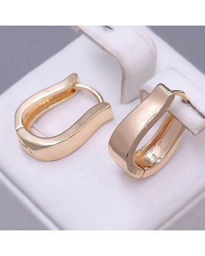 Сережки ХР M&L. Позолота 18К. Довжина: 20 мм. Ширина: 6 мм.