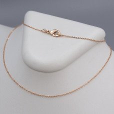 Ланцюжок XР. Позолота ЧВ. Довжина: 45 см. Ширина: 1 мм.