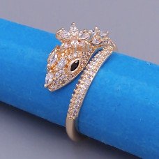 Каблучка XР. Позолота 18К. Камені: циркон. Є: 16р