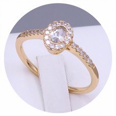 Каблучка XР. Позолота 18К. Камені: циркон. Є: 20р