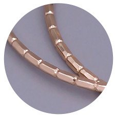 Сережки-кільця XР M&L. Позолота 18К. Діаметр: 55 мм. Товщина: 2 мм.