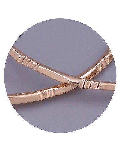 Сережки-кільця XР M&L. Позолота 18К. Діаметр: 50 мм. Товщина: 2 мм.