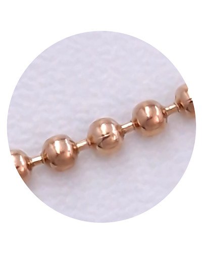 Ланцюжок Stainless Steel. Сталь. Позолота ЧВ. Довжина: 59 см. Ширина: 2 мм.