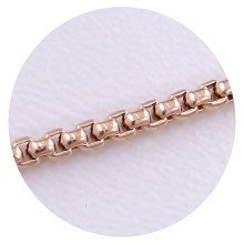 Ланцюжок Stainless Steel. Сталь. Позолота ЧВ. Довжина: 60 см. Ширина: 2 мм.