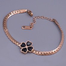 Браслет Stainless Steel. Сталь. Позолота ЧВ. Довжина: 17-22 см. Ширина: 14 мм.