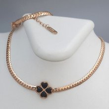 Ланцюжок з кулоном Stainless Steel. Сталь. Позолота ЧВ. Довжина ланцюжка: 40-45 см