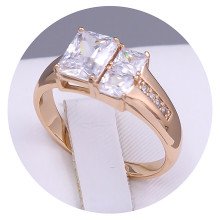Каблучка XР. Позолота 18К. Камені: циркон. Є: 17р 18р 19р
