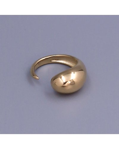 Каблучка Stainless Steel. Сталь. Позолота з лимонним відтінком. Є: 16р