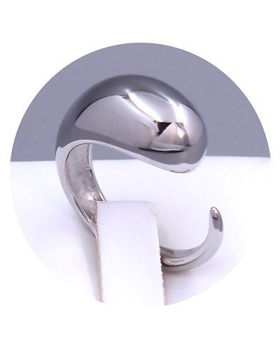 Каблучка Stainless Steel. Сталь. Родій. Є: 16р 18р