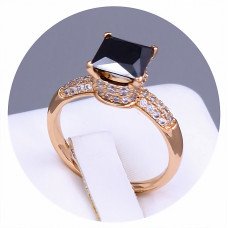 Каблучка XР. Позолота 18К. Камені: циркон. Є: 16р 17р 18р 19р 20р