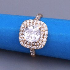 Каблучка XР. Позолота 18К. Камені: циркон. Є: 16р 17р 19р
