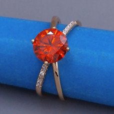 Каблучка XР. Позолота 18К. Камені: циркон. Є: 19р 20р