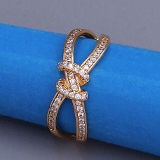 Каблучка XР. Позолота 18К. Камені: циркон. Є: 19р