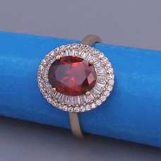 Каблучка XР. Позолота 18К. Камені: циркон. Є: 19р